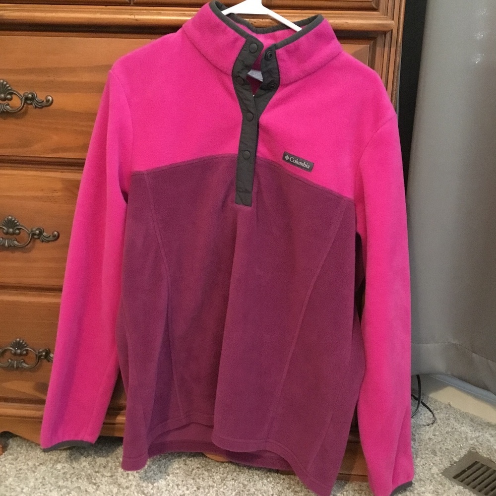Pink/Purple Pull Over
